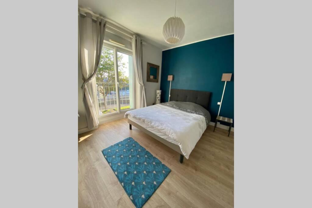 Milin : Appt 2 Ch Vue Sur Mer, Lumineux - Centre-Ville, Proche Facs, Telepherique Et Arsenal. Brest Zewnętrze zdjęcie